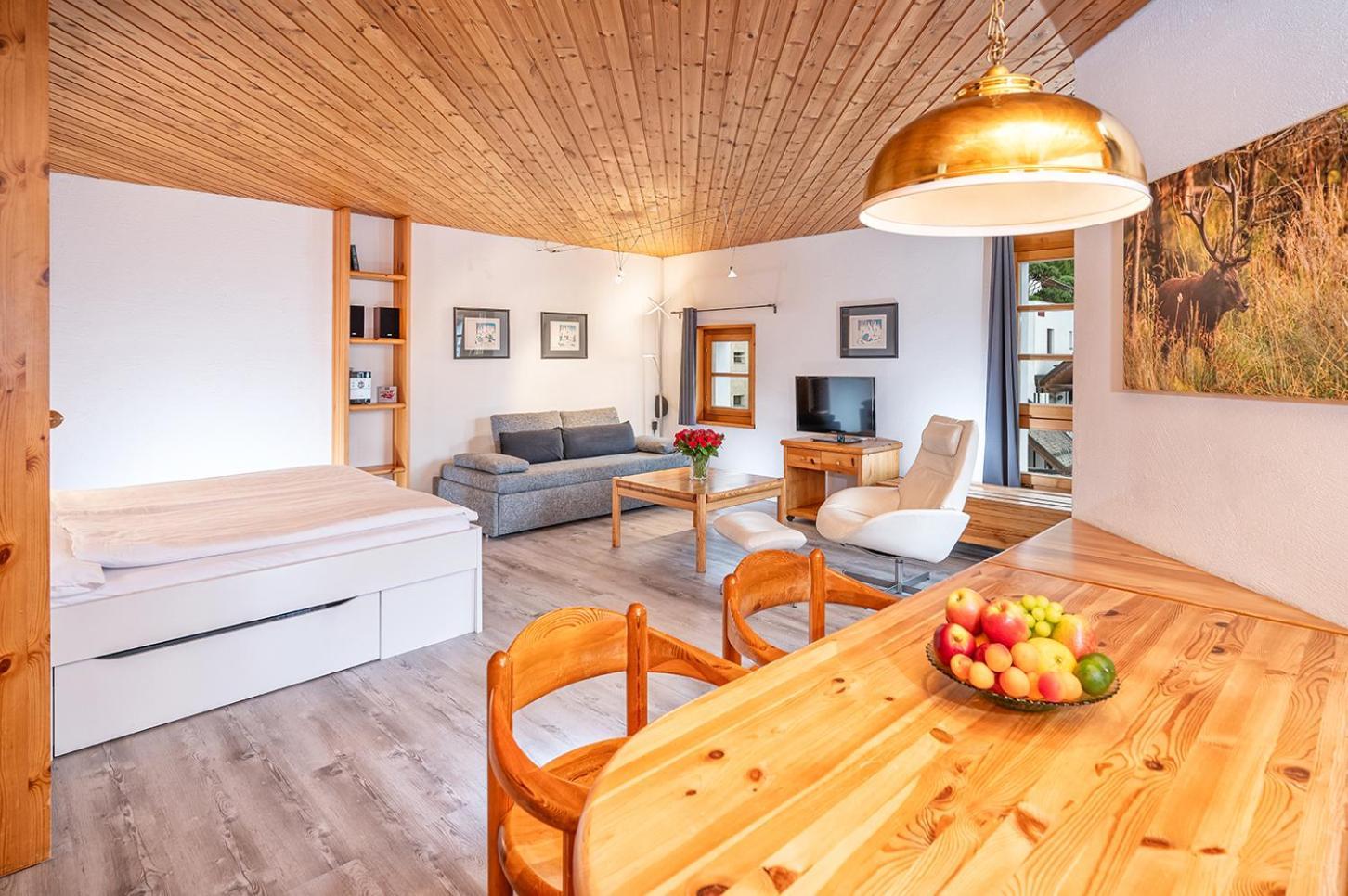 Schweizerhof Ferienwohnungen Lenzerheide 1 Δωμάτιο φωτογραφία
