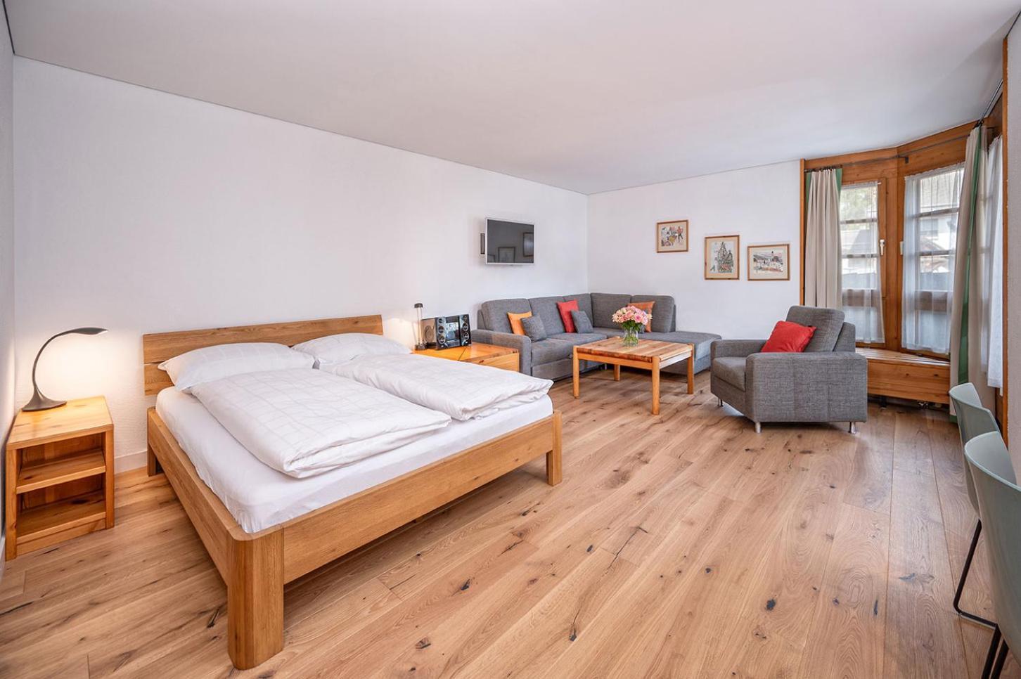Schweizerhof Ferienwohnungen Lenzerheide 1 Δωμάτιο φωτογραφία
